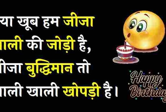 Funny Birthday Wishes For Sali In Hindi (1)